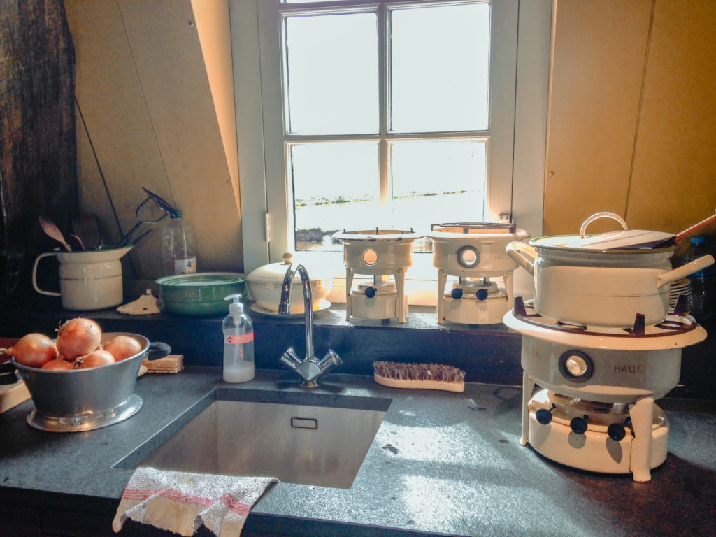 Kinderdijk windmill kitchen